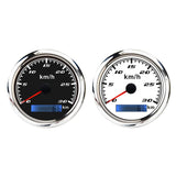 Maxbell Marine Car Digital GPS Speedometer Gauge 0-30 km/h Pulse Signal Black