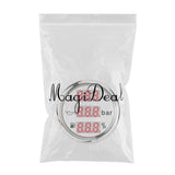 Maxbell Multifunction Marine Water Temp Fuel Level Oil Pressure Gauge 52mm/2'' White
