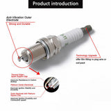 Max 4x Spark Plug for Nissan Almera N16 X-Trail T30 Premera P12 22401-8H515