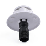 Max 19mm White Round Gravity Fresh Water Filler Hatch Lockable RV Motorhome Kits