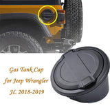 Max Gas Cap Fuel Door Gas Tank Cover for Jeep Wrangler JL 2-Door 4-Door 2018 19