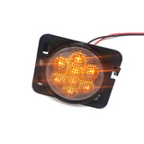 Max 1 Pair Amber Front Fender Side Parking Light for Jeep Wrangler JK 2007-2017