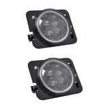 Max 1 Pair Amber Front Fender Side Parking Light for Jeep Wrangler JK 2007-2017