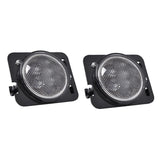 Max 1 Pair Amber Front Fender Side Parking Light for Jeep Wrangler JK 2007-2017