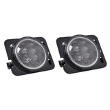 Max 1 Pair Amber Front Fender Side Parking Light for Jeep Wrangler JK 2007-2017