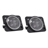 Max 1 Pair Amber Front Fender Side Parking Light for Jeep Wrangler JK 2007-2017