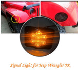 Max 1 Pair Amber Front Fender Side Parking Light for Jeep Wrangler JK 2007-2017