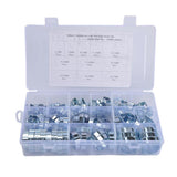 Maxbell Double Ear Clamps O Clips Mikalor Water Fuel Air Hose Assortment Box x128