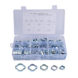 Maxbell Double Ear Clamps O Clips Mikalor Water Fuel Air Hose Assortment Box x128