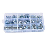 Maxbell Double Ear Clamps O Clips Mikalor Water Fuel Air Hose Assortment Box x128
