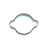 Maxbell 23-27MM DOUBLE EAR CLIPS ,O CLAMP ,ZINC PLATED STEEL ,10 PACK