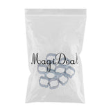 Maxbell 25-28MM DOUBLE EAR CLIPS ,O CLAMP ,ZINC PLATED STEEL ,10 PACK