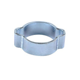 Maxbell 25-28MM DOUBLE EAR CLIPS ,O CLAMP ,ZINC PLATED STEEL ,10 PACK