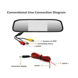 Maxbell 4.3"TFT LCD Display Monitor rearview mirror rearview mirror AUTO CAR DVD AV