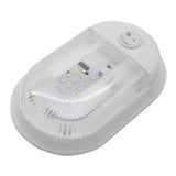 Max RV LED 12v SINGLE Dome Light Ceiling Fixture Camper Trailer Marine Motorhome