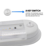 Max RV LED 12v SINGLE Dome Light Ceiling Fixture Camper Trailer Marine Motorhome