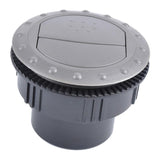 Maxbell Car Round Air Conditioning Outlet Vent ABS Front 60mm RV Air Outlet Gray