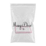 Maxbell Chrome Diamonds/Crystals Bling Metal Car License Plate Frame  Pink