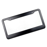 Maxbell Metal Aluminium Alloy Anodized Car License plate frame holder Blank Black