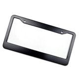 Maxbell Metal Aluminium Alloy Anodized Car License plate frame holder Blank Black