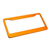 Maxbell Metal Aluminium Alloy Anodized Car License plate frame holder Blank Gold