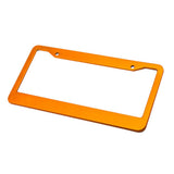 Maxbell Metal Aluminium Alloy Anodized Car License plate frame holder Blank Gold