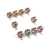Maxbell 100pcs 6-15mm Car Spring Clip Fuel Line Hose Pipe Air Tube Clamp Fastener