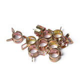Maxbell 100pcs 6-15mm Car Spring Clip Fuel Line Hose Pipe Air Tube Clamp Fastener