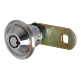 Max 1-1/8 Tubular Cam Lock 180Deg & 2Key Pull Drawer Cabinet Toolbox Replacement