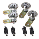 Max 1-1/8 Tubular Cam Lock 180Deg &2Key Pull Drawer Cabinet Toolbox Replacement
