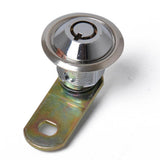 Max 1-1/8 Tubular Cam Lock 180Deg &2Key Pull Drawer Cabinet Toolbox Replacement