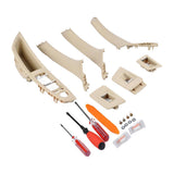 Max 7PCS Door Handle Window Switch Panel Interior Button Frame for BMW Beige