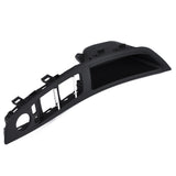 Max 7PCS Door Handle Window Switch Panel Interior Button Frame for BMW Black