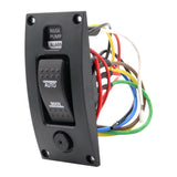 Max Marine Boat Bilge Pump Switch Panel Deck Cleaning Control Panel with Alarm