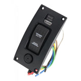 Max Marine Boat Bilge Pump Switch Panel Deck Cleaning Control Panel with Alarm