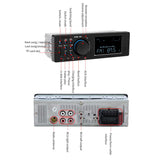 Max Maxb Car Radio MP3 Player Audio 87.5-108M Bluetooth Handsfree 4CH FM Music Player