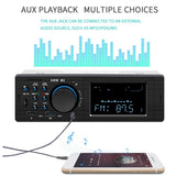 Max Maxb Car Radio MP3 Player Audio 87.5-108M Bluetooth Handsfree 4CH FM Music Player