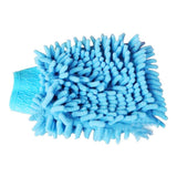 Max Maxb Microfiber Cleaning Mitten Double Sided Chenille Glove Cleaning Cloth Home