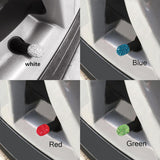 Max 4Pcs/Lot Rhinestone Car Tire Valve Caps Diamond Shining Dustproof Caps White