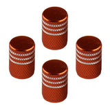Max Valve Stem Caps Valve Stem Caps Tire Wheel Rim Car Truck Motorcycle Orange