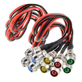 Max 10 pcs/Lot LED Indicator Light Lamp Pilot Dash Directional Car Truck Boat