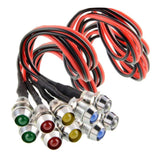 Max 10 pcs/Lot LED Indicator Light Lamp Pilot Dash Directional Car Truck Boat
