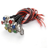 Max 10 pcs/Lot LED Indicator Light Lamp Pilot Dash Directional Car Truck Boat