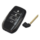 Max Car Vehicle 5 Button Smart Remote Control Key Shell Case Holder for Toyota