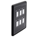 Max 6 Way Ultra-thin Waterproof Membrane Control Panel Switch 12-24V Universal