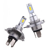 Max Mini Auto Car LED Headlight Bulbs Conversion Kit Hi/Lo Beam Lamps 9003 H4