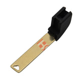 Max Maxb Replace Emergency Key Blank Blade Uncut Insert w/ Holes for Toyota Crown