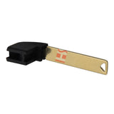 Max Maxb Replace Emergency Key Blank Blade Uncut Insert w/ Holes for Toyota Crown