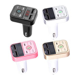 Max Maxb Wireless Bluetooth CarFM Transmitter Support TF Card Dual USB Charger Black