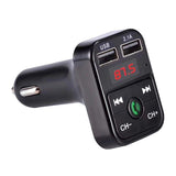 Max Maxb Wireless Bluetooth CarFM Transmitter Support TF Card Dual USB Charger Black